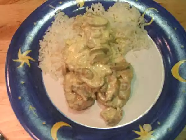 Receita Bifinhos de tamboril c/ cogumelos