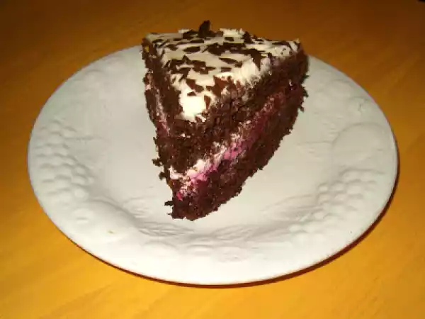 Receita Bolo de chocolate com frutos silvestres