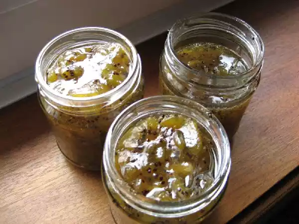 Receita Compota de kiwi