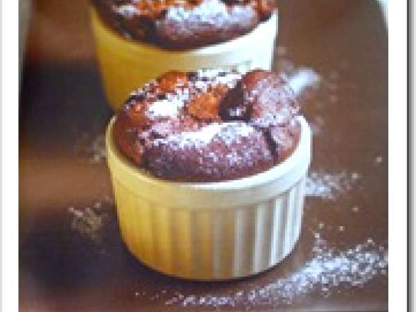 Receita Suflê de chocolate