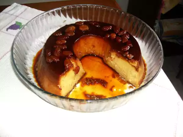 Receita Pudim de pão do satão