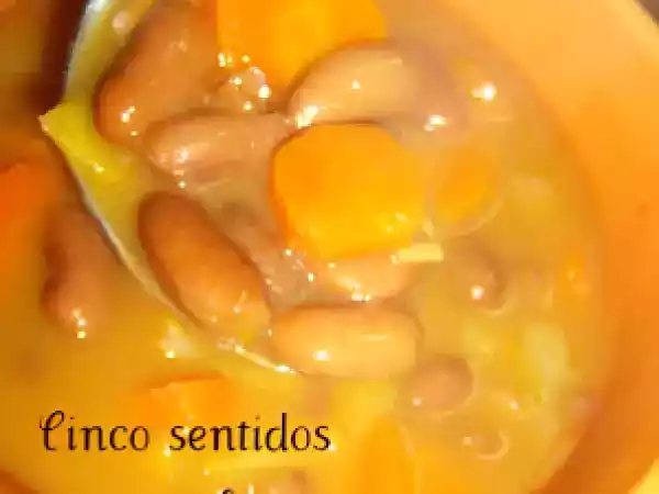 Receita Sopa de feijão manteiga