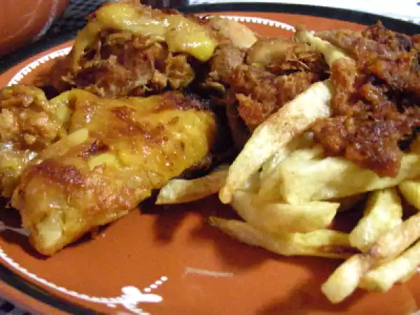 Receita O meu frango na púcara