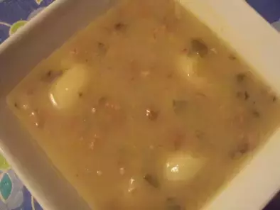 Receita Sopa de feijoca com chouriço