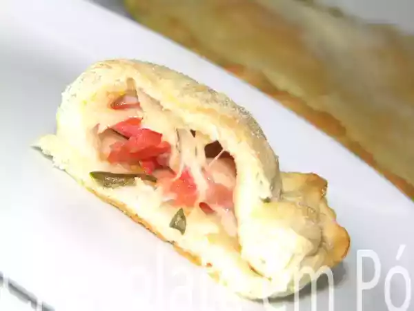 Receita Calzone maravilhoso e crocante