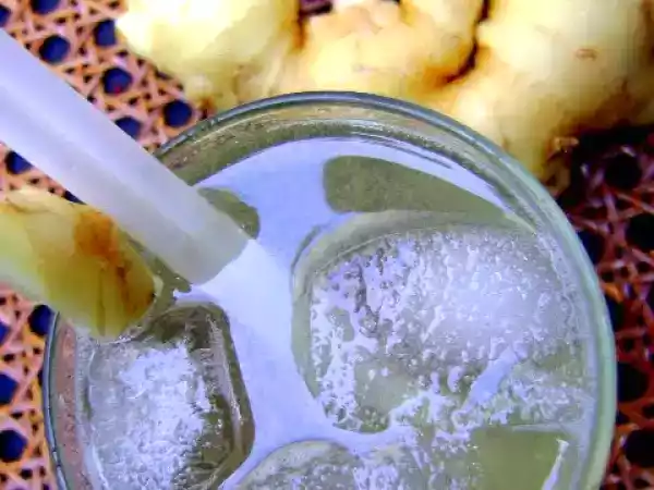 Receita Refresco de gengibre
