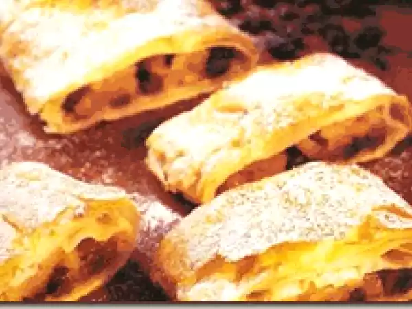 Receita Strudel de maçãs
