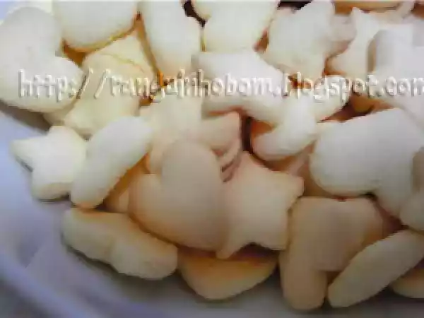 Receita Biscoito de leite condensado