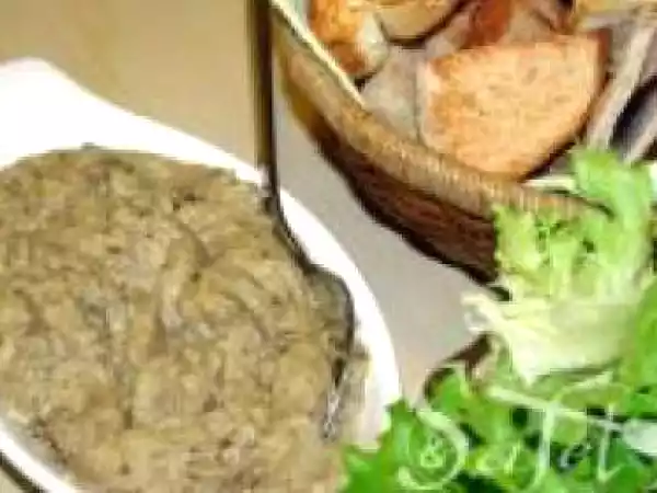 Receita Babaganuche (pasta de berinjela)