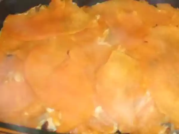 Receita Abóbora gratinada