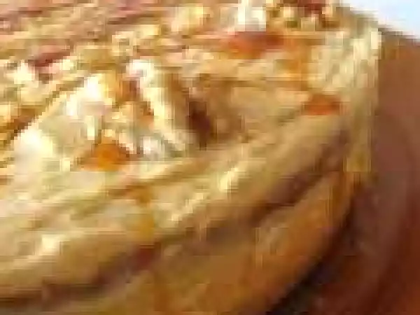 Receita Pave de creme com caramelo