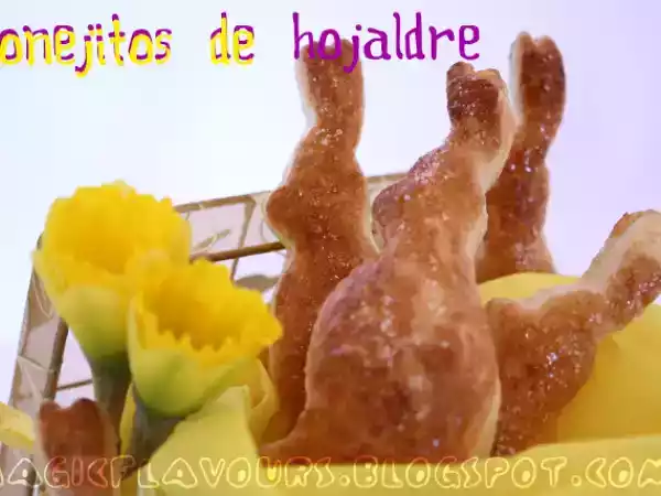 Receita Coelhinhos de massa folhada