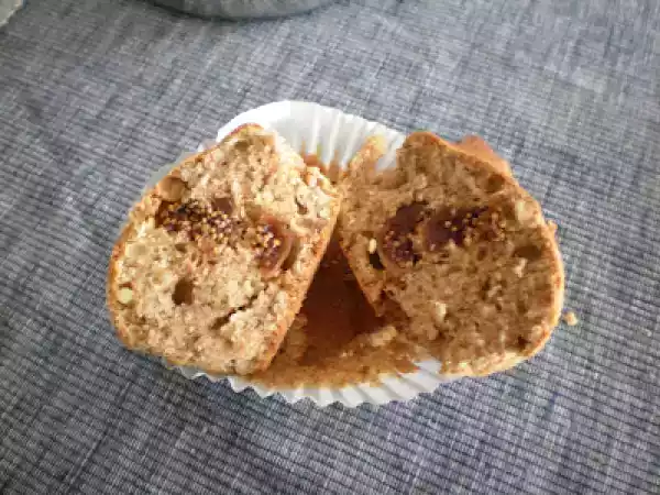 Receita Muffins de figo e nozes