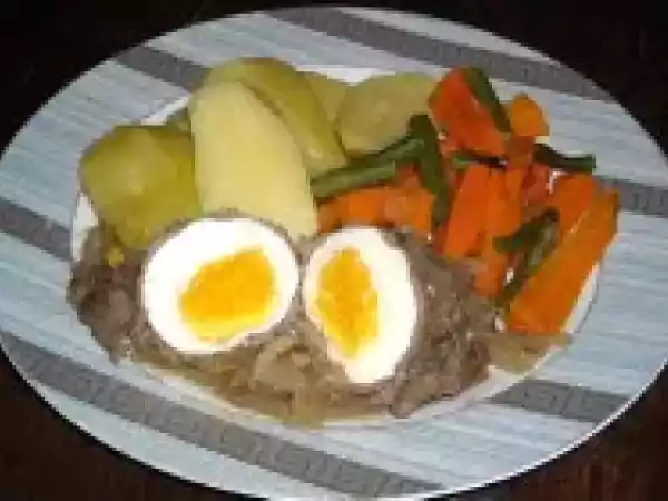 Receita Bife recheado com ovo