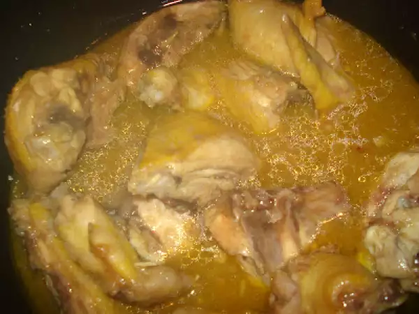 Receita Frango com sopa de cebola - master chef...