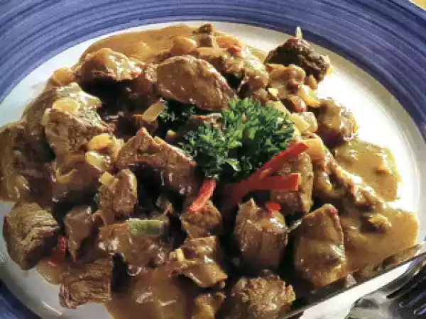 Receita Caril de vaca