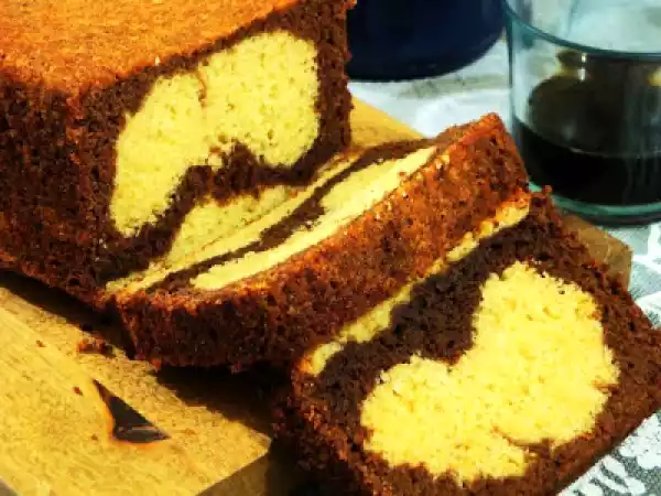 Receita Bolo mármore simples