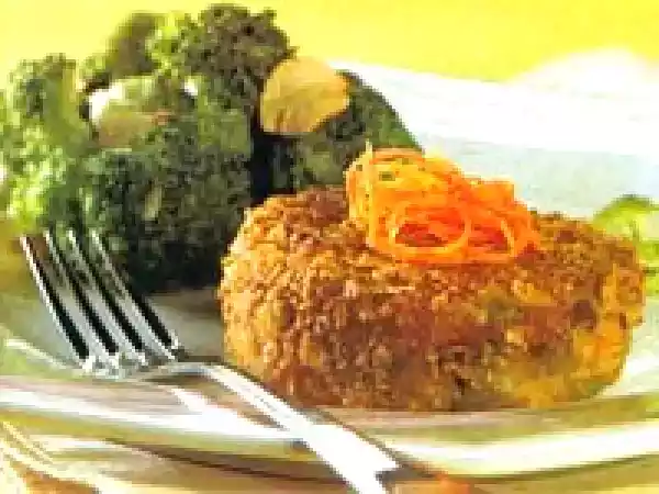 Receita Hambúrguer de batata com cenoura e vagem (ovo-lacto)