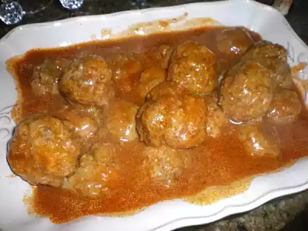 Receita Almôndegas à oriental - desafio abecedário culinário