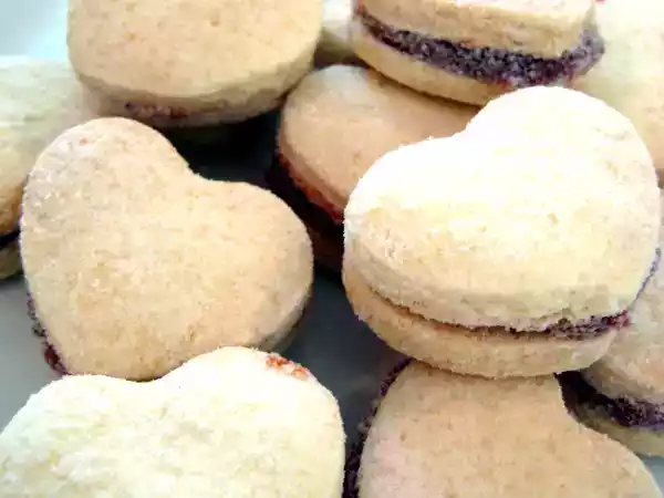 Receita Biscoitos e casadinhos de goiaba