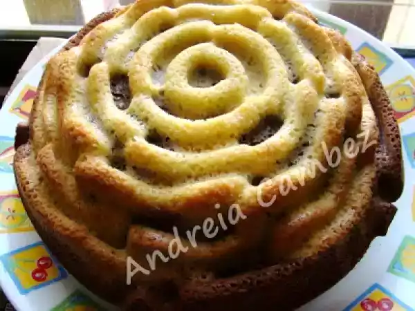 Receita Bimby - bolo mármore