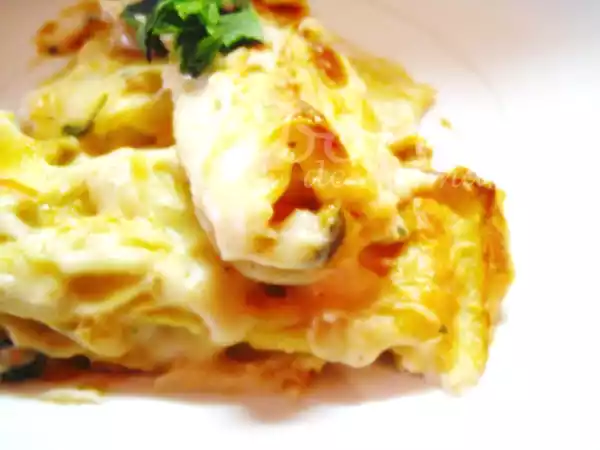 Receita Canelones com recheio de carne e vegetais