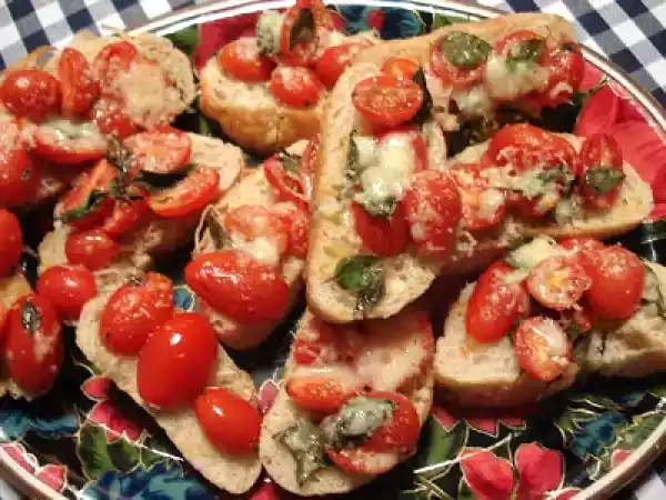 Receita Bruschettas variadas