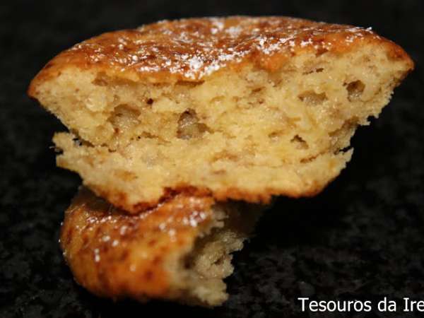 Receita Queques de banana