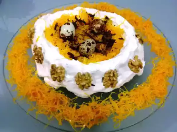 Receita Ninho de páscoa