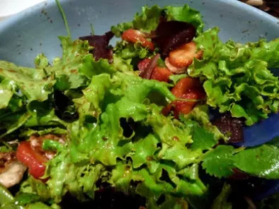 Receita Salada de morangos e mozzarella