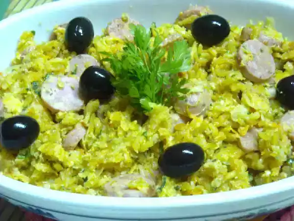 Receita Salsichas à braz