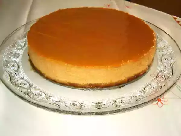 Receita Cheesecake de caramelo