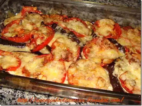 Receita Berinjela gratinada