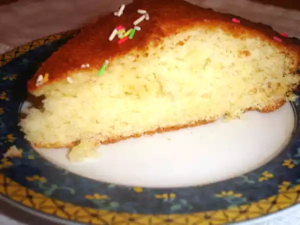 Receita Bolo de prata