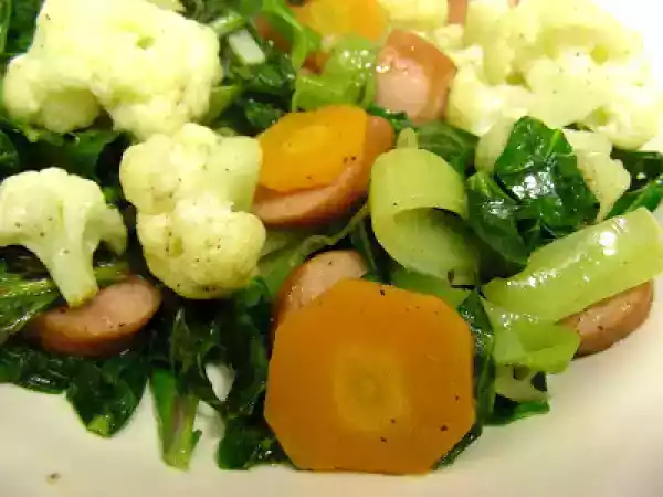 Receita Salada quente