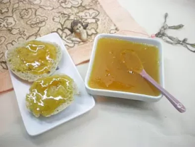 Receita Geleia de laranja aromatizada com limoncello e baunilha