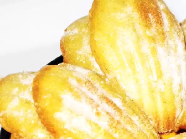Receita Madalenas de limão