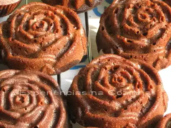 Receita Muffins vegan de alfarroba sem ovos