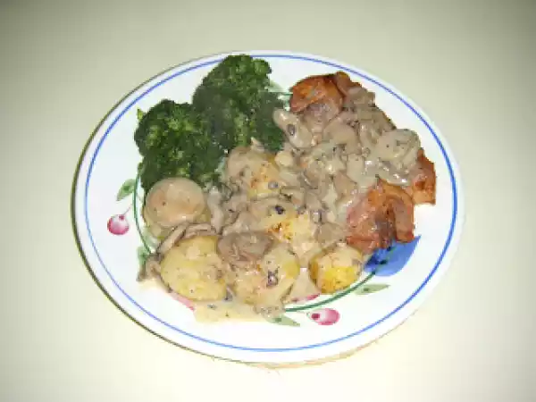 Receita Bifinhos do lombo aux champignons