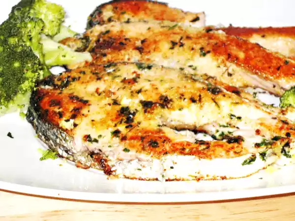 Receita Salmão com endro e limão