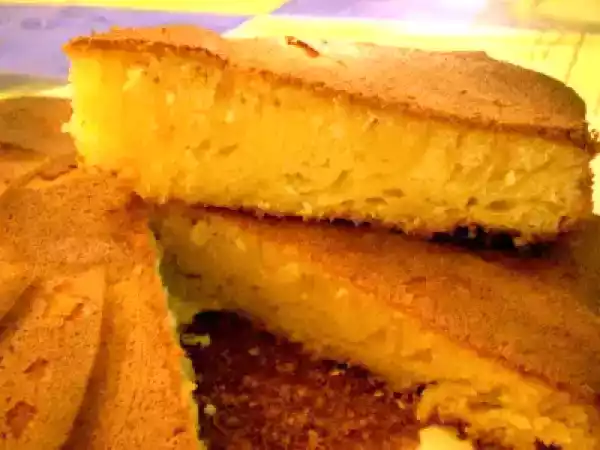 Receita Bolo de laranja com baunilha