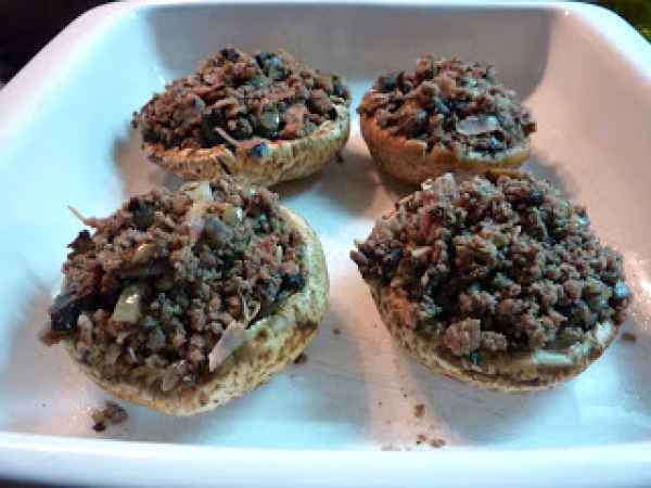 Receita Cogumelos gratinados