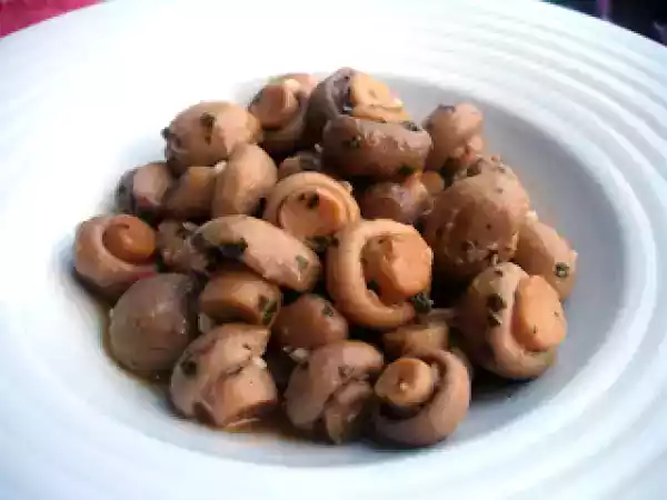 Receita Cogumelos salteados ao alho