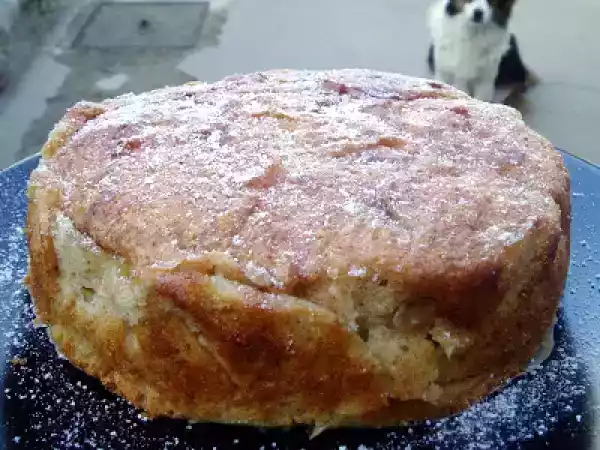 Receita Bolo de iogurte com maçã