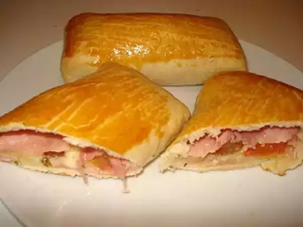 Receita Mistinho de presunto e queijo
