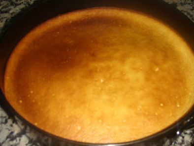 Receita Tarte de queijo creme e farinha custard com base de bolacha e passas