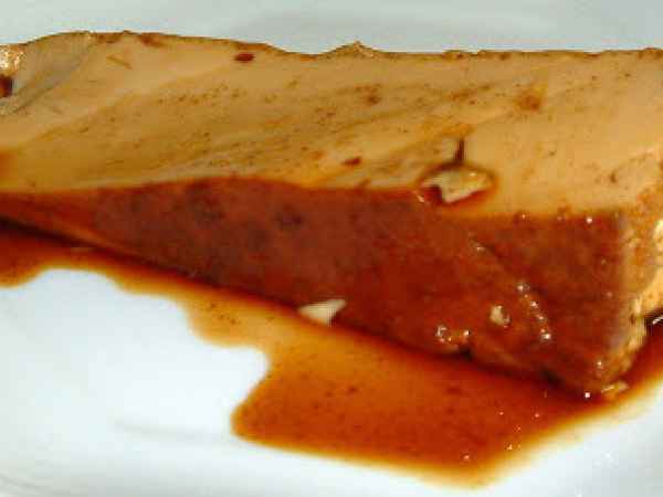 Receita Flan de doce de leite