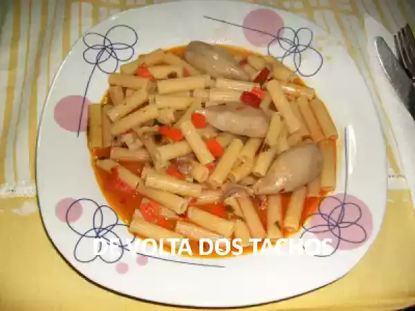 Receita Massada de lulas