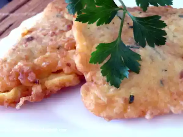 Receita Iscas / pataniscas de bacalhau