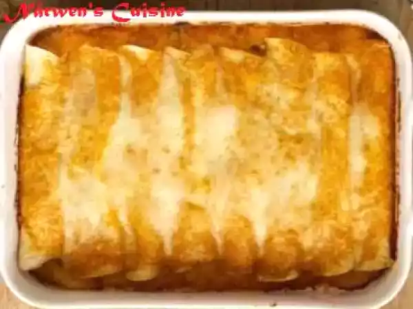 Receita Enchiladas do mar